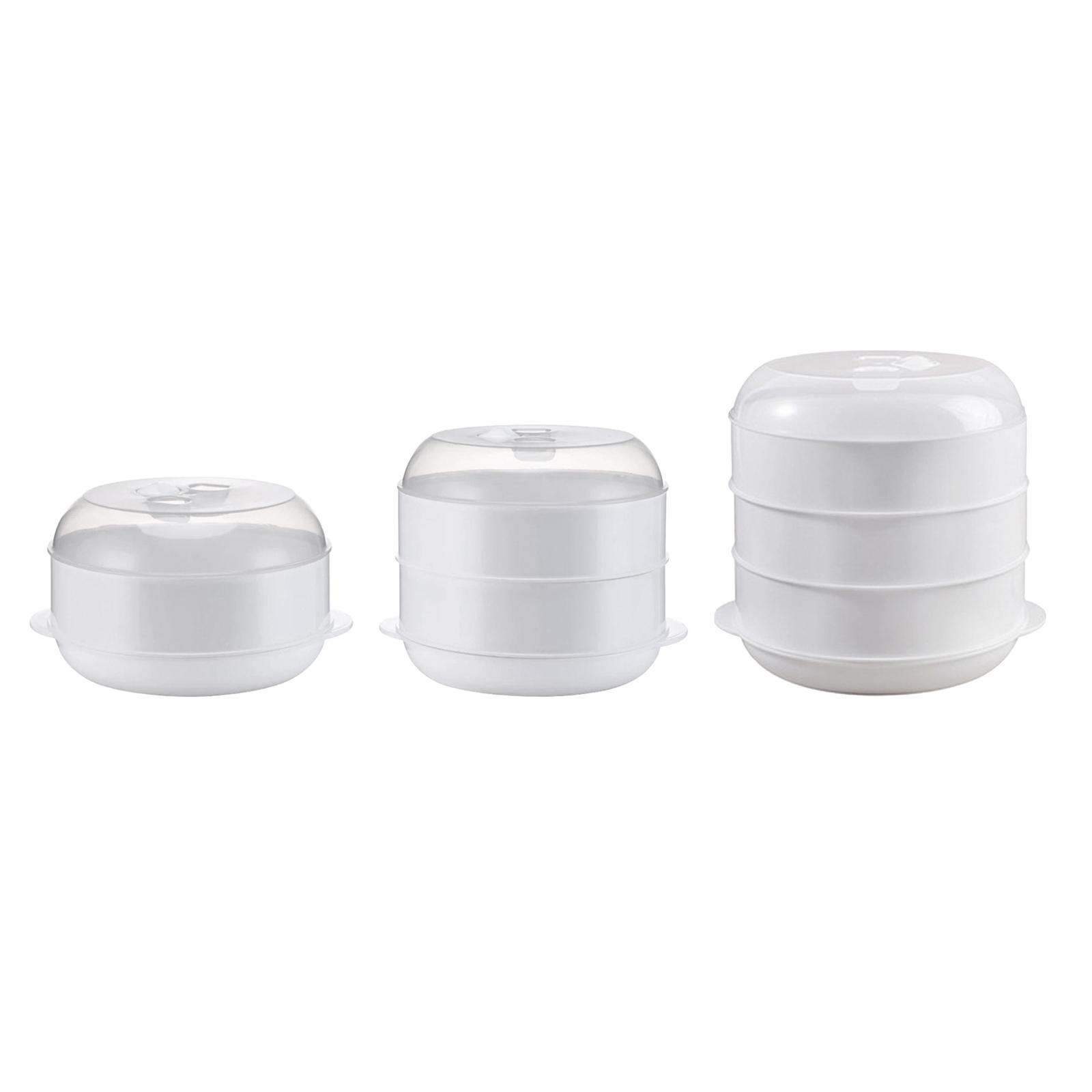 Stackable Microwave Food Steam - Meal Prep Quick 评论和价格