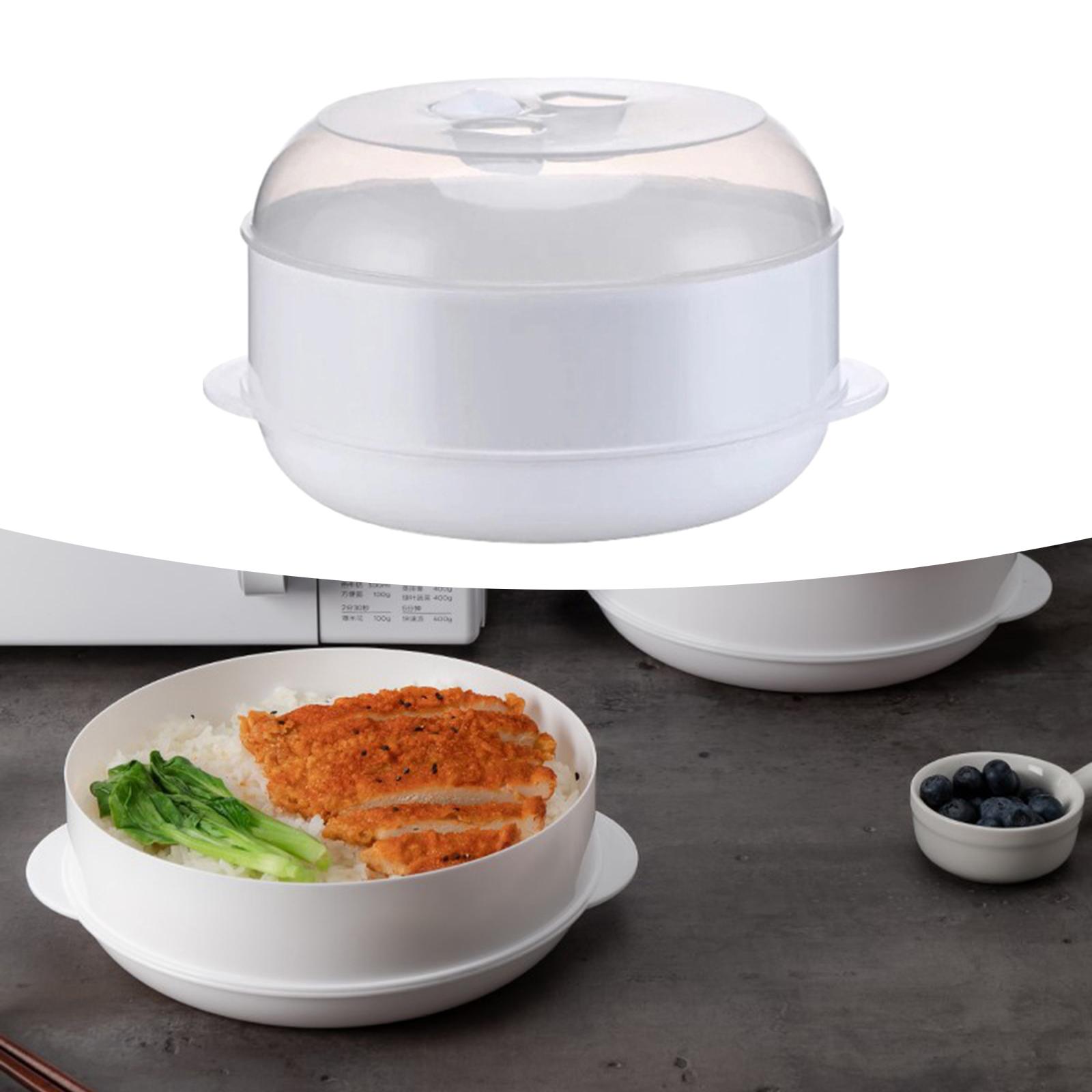 Stackable Microwave Food Steam - Meal Prep Quick 评论和价格