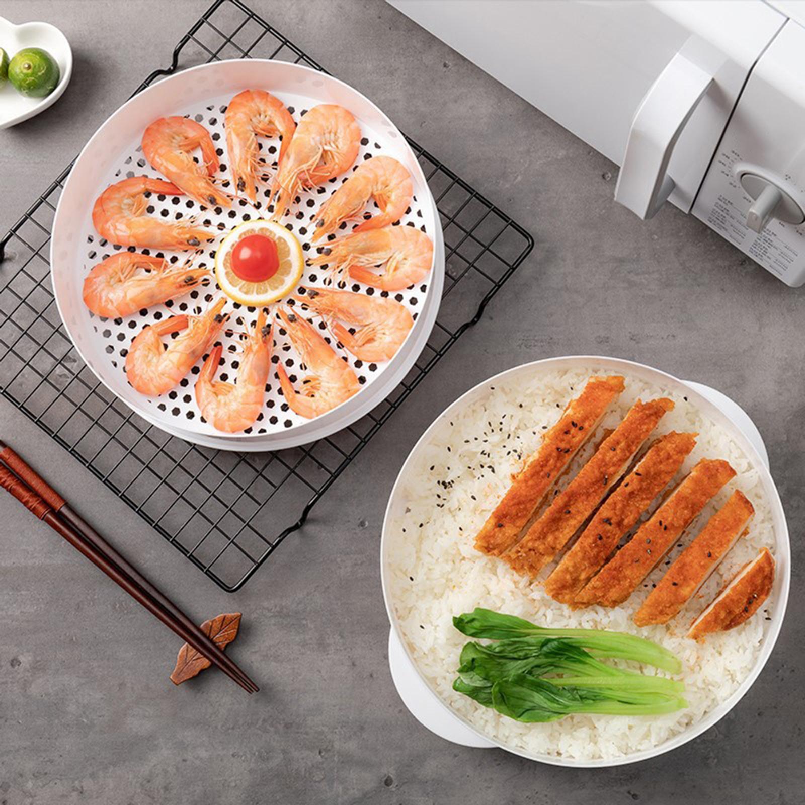 Stackable Microwave Food Steam - Meal Prep Quick 评论和价格