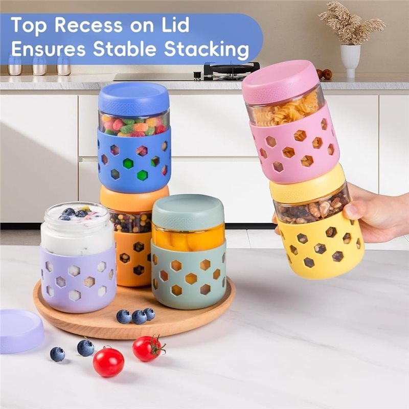 ABMR-1Set Overnight Oatmeal Ja - Meal Prep Oatmeal Jars 评论和价格